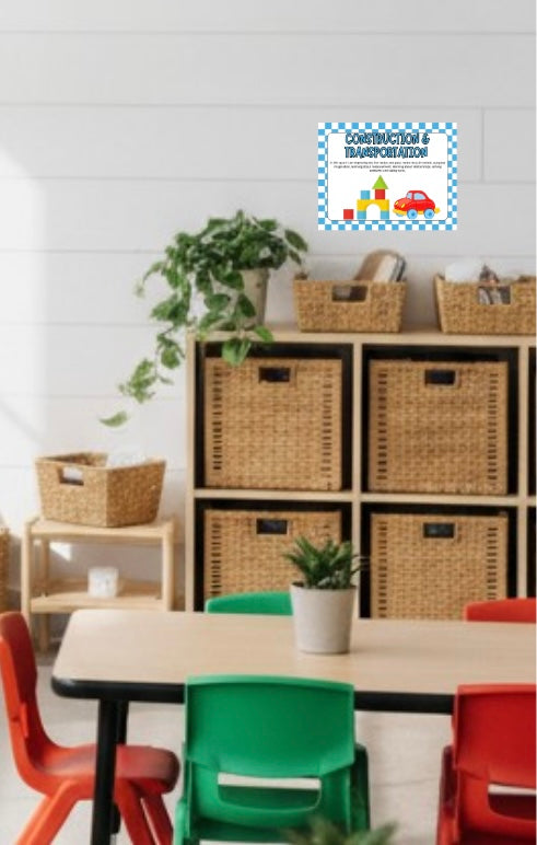 Classroom Center Signs – 39-Page Printable Pack