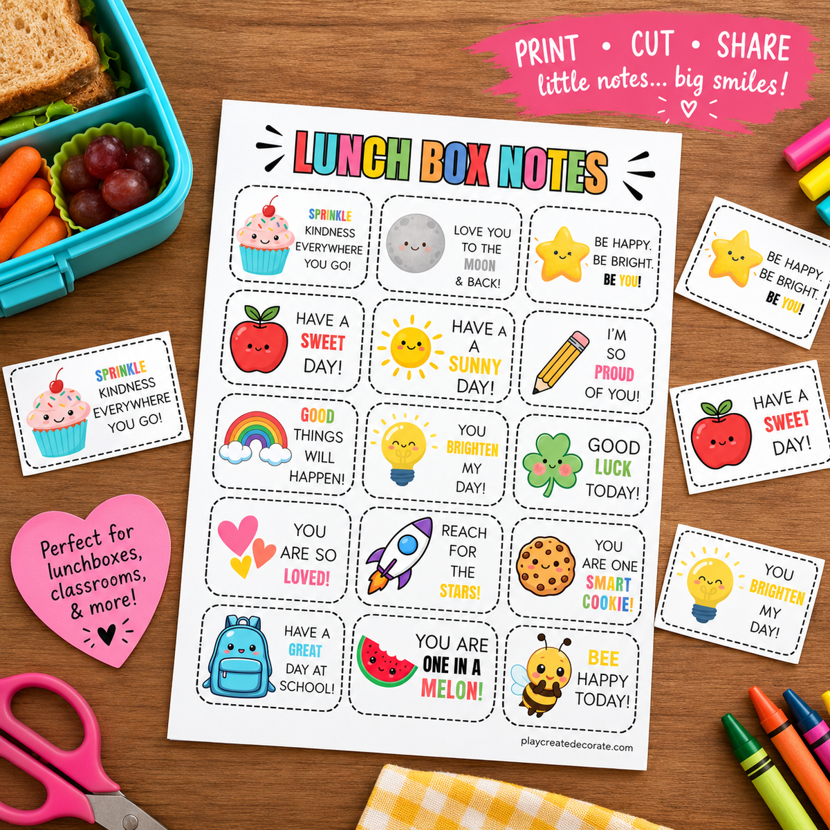Lunch Box Notes