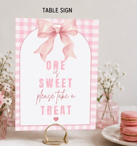 Girls Just Wanna be ONE – Printable Party Bundle