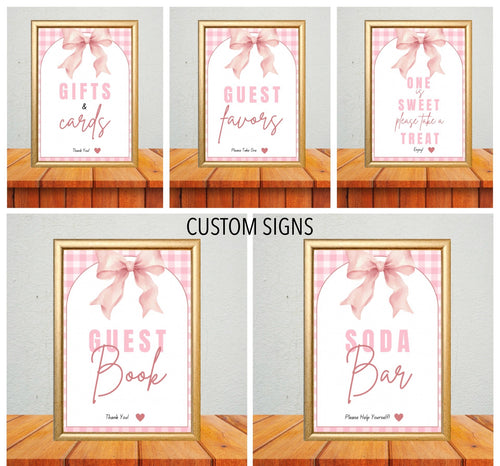 Girls Just Wanna be ONE – Printable Party Bundle