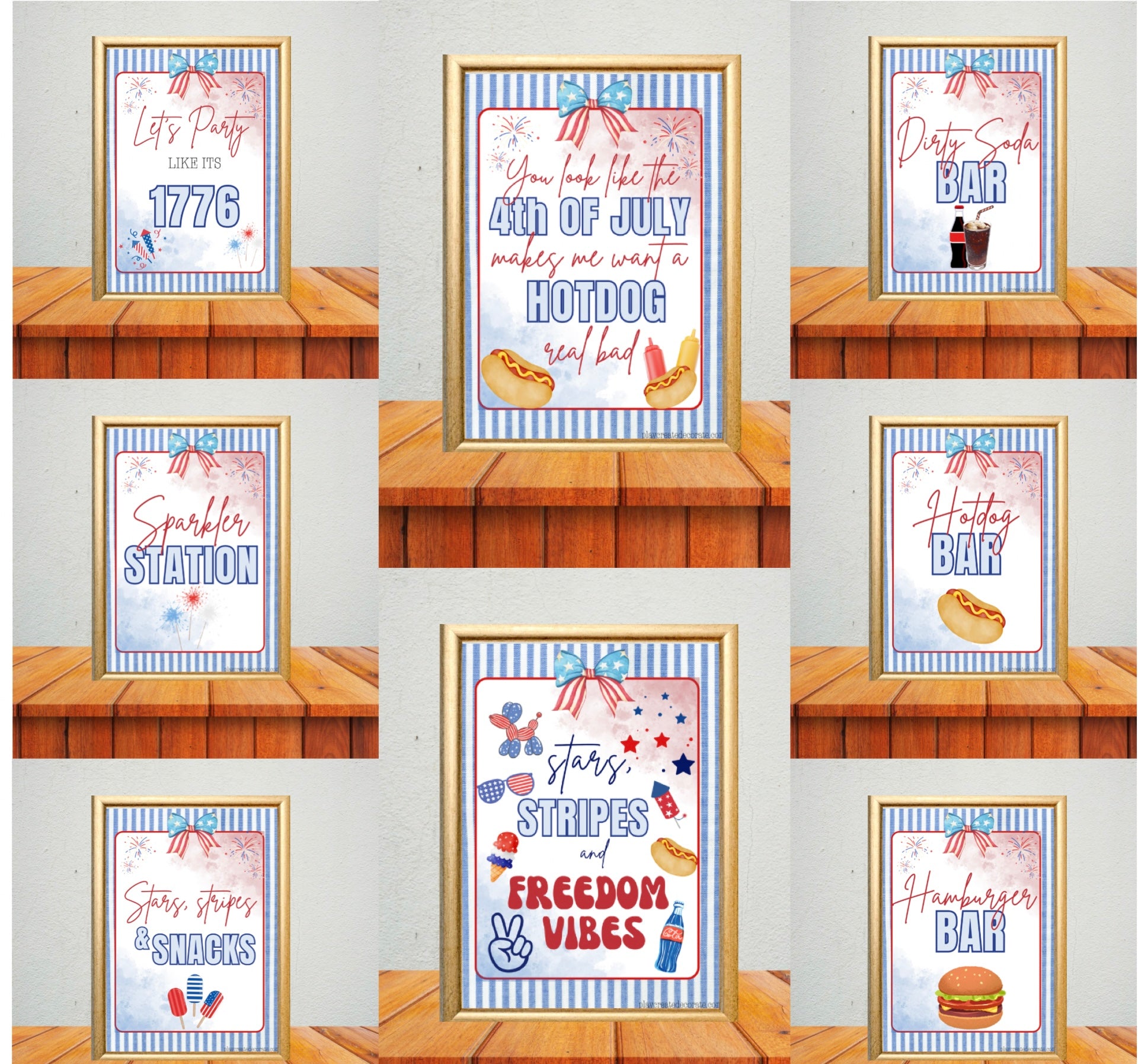 Red, White & BBQ Party Collection