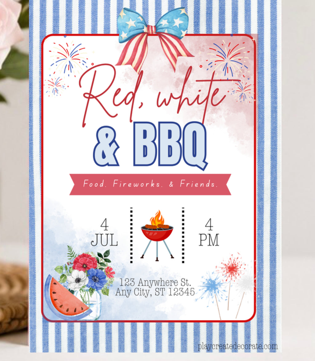 Red, White & BBQ Party Collection
