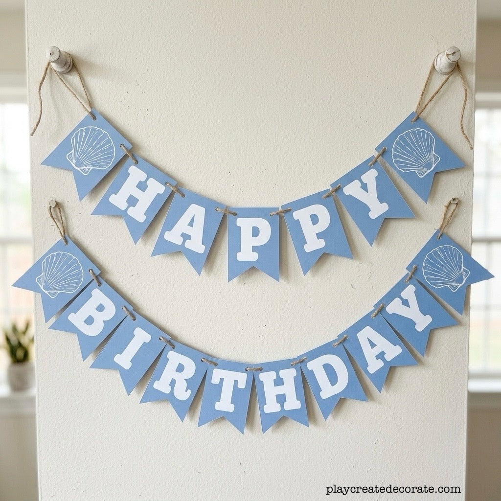 The Summer I Turned Pretty | Beach Birthday Party Printable Pack