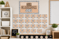 Neutral Boho Classroom Jobs Chart – Printable Bulletin Board Set