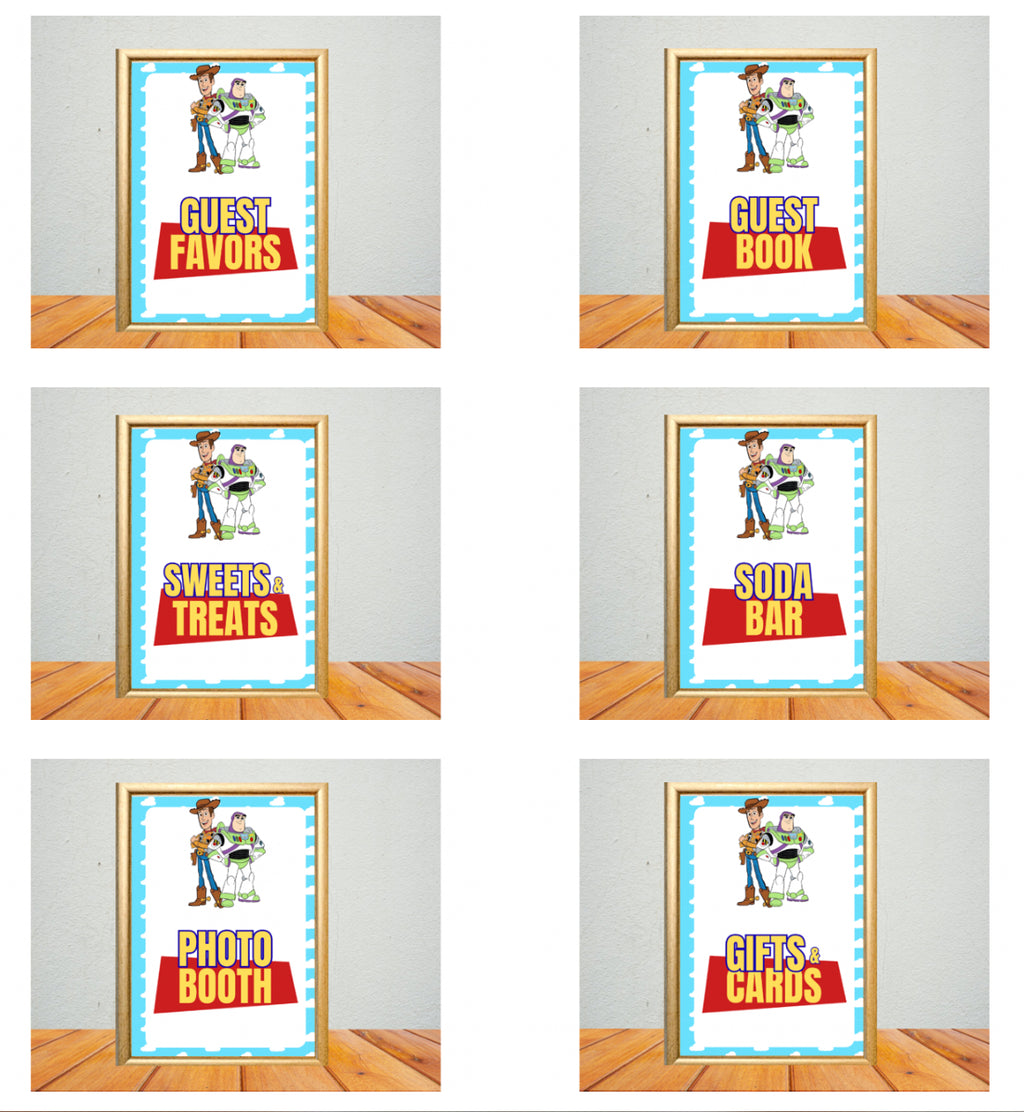 To Infinity and Be-One Birthday Party Bundle – Printable Party Pack