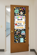 Composition Book Style Classroom Door Banner | 2x6 Printable