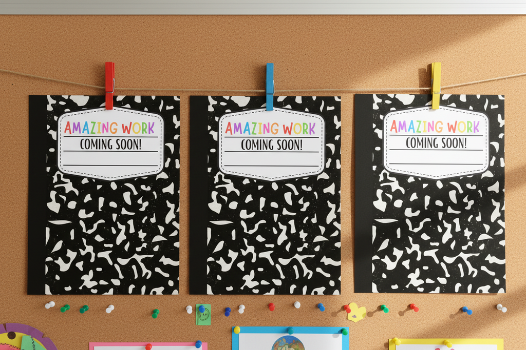 Amazing Work Coming Soon Posters – Printable Classroom Display