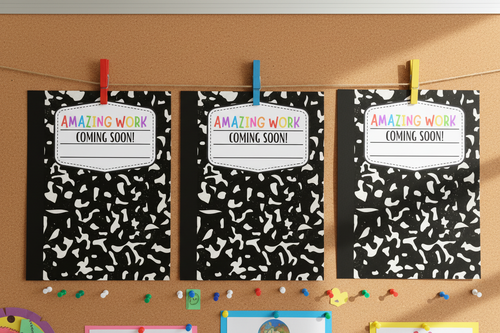 Amazing Work Coming Soon Posters – Printable Classroom Display
