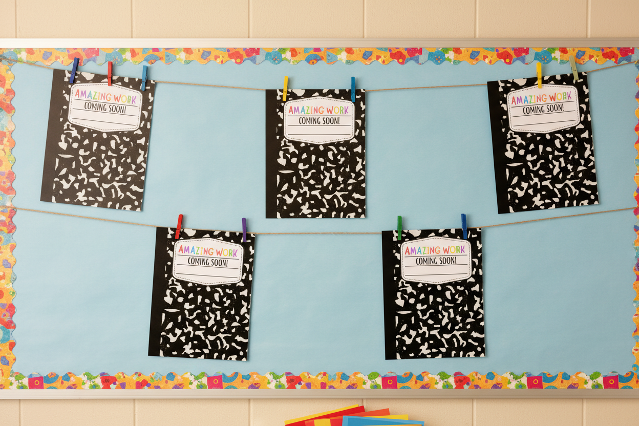 Amazing Work Coming Soon Posters – Printable Classroom Display