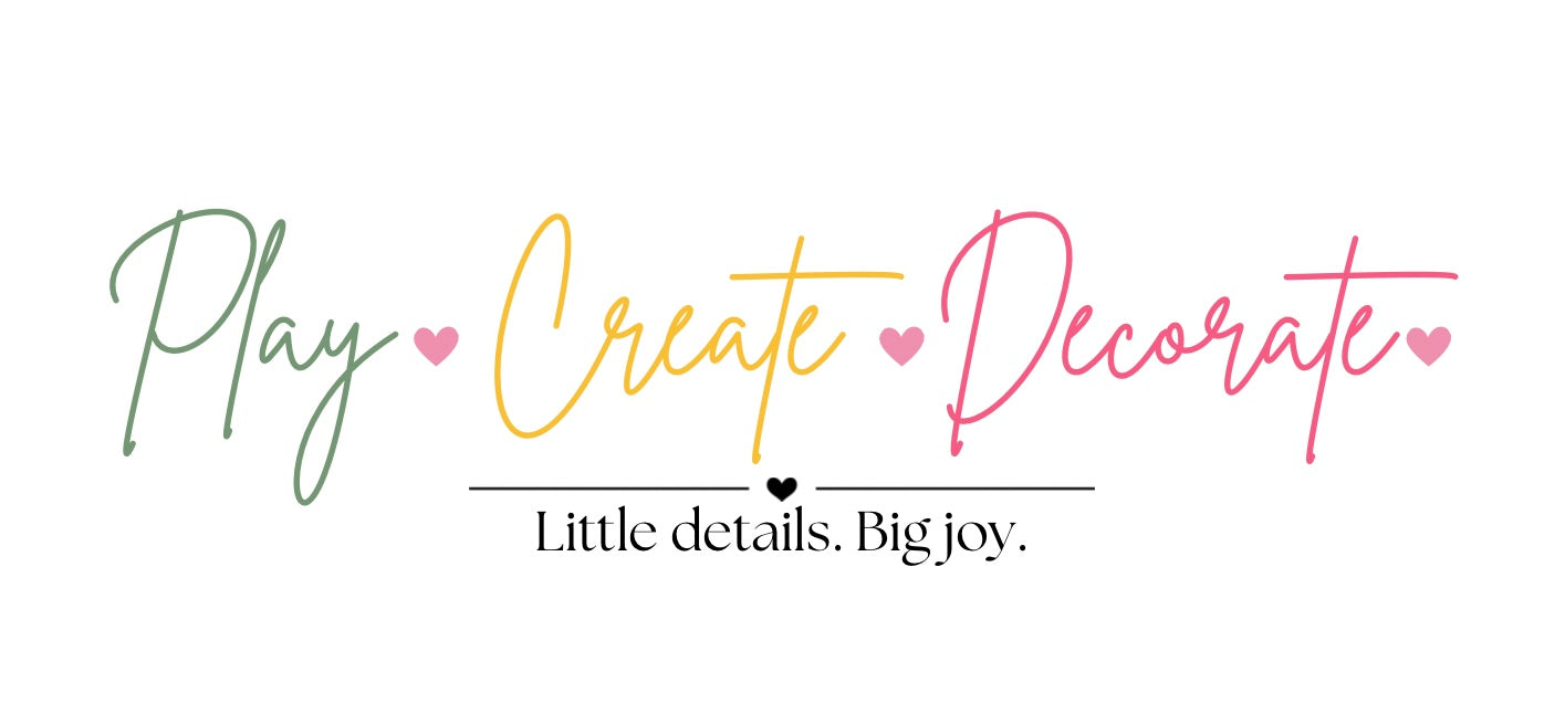 Play. Create. Decorate.