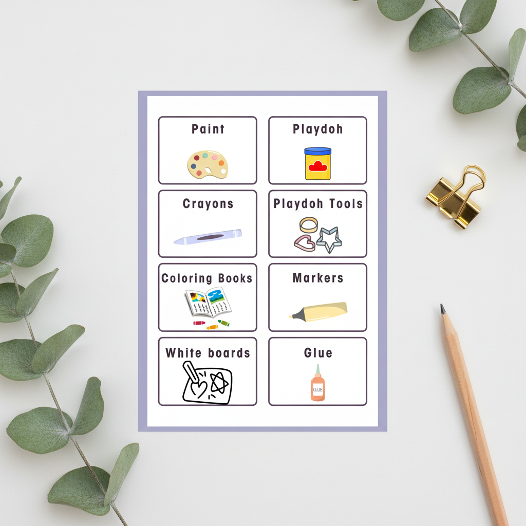 Flat Lay Mockup with Exact Labels